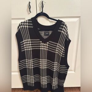 Abercrombie Sleeve Plaid Sweater